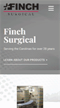 Mobile Screenshot of finchsurgical.com